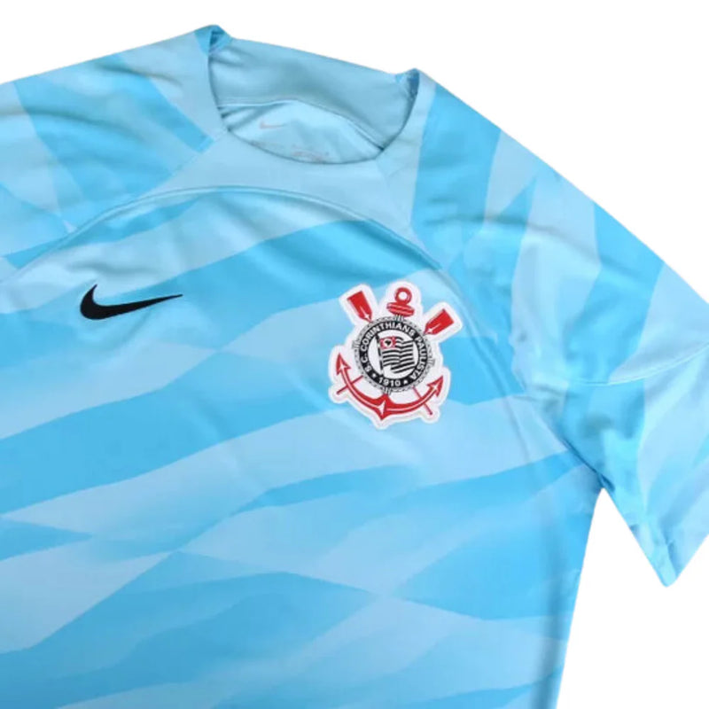 Camisa Goleiro Corinthians Torcedor Masculina - Azul 23/24