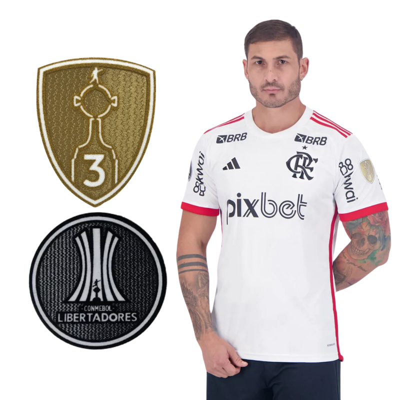 Camisa Flamengo 2024/25 II Patrocínios