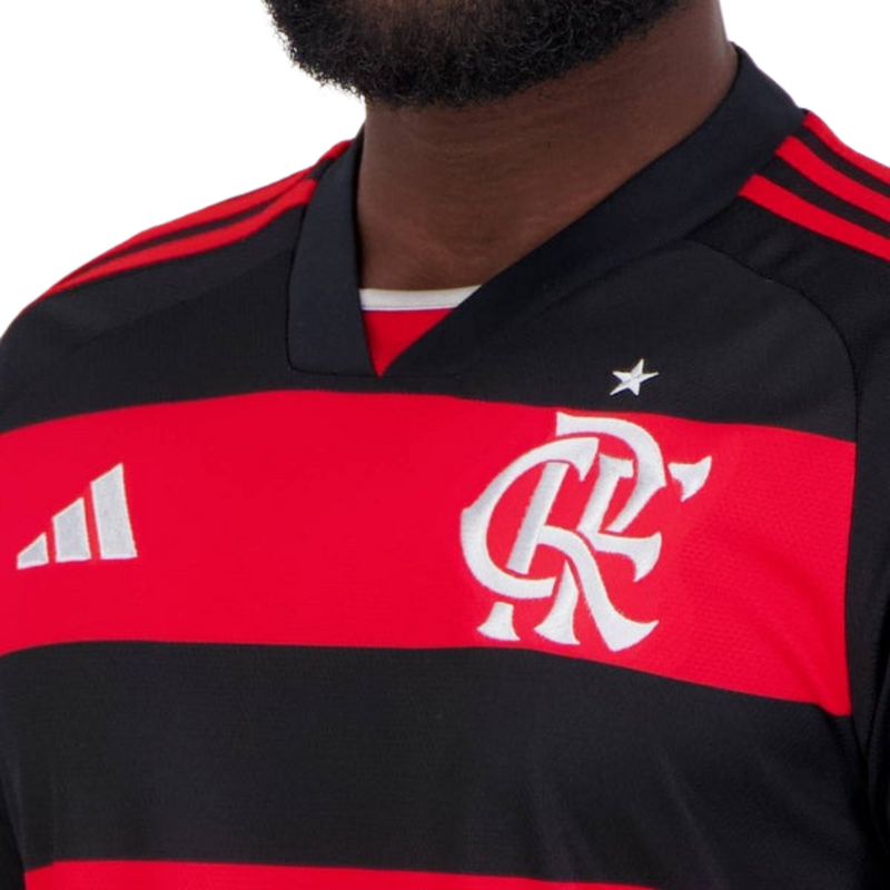 Camisa Flamengo I 2024 Manga Longa