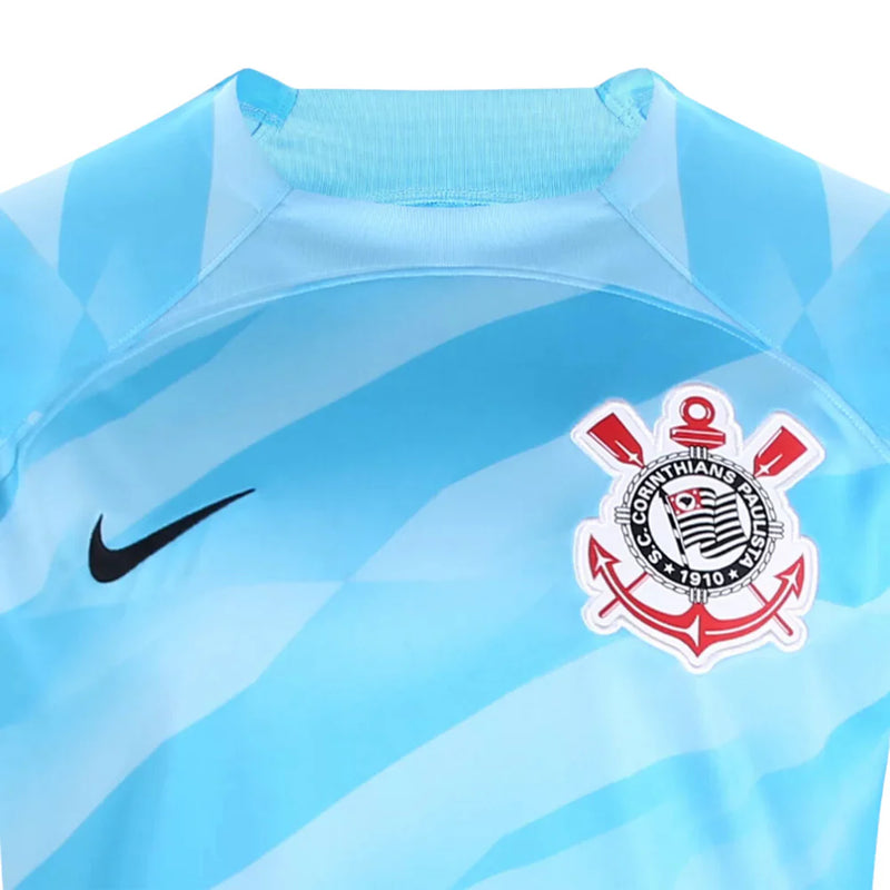 Camisa Goleiro Corinthians Torcedor Masculina - Azul 23/24