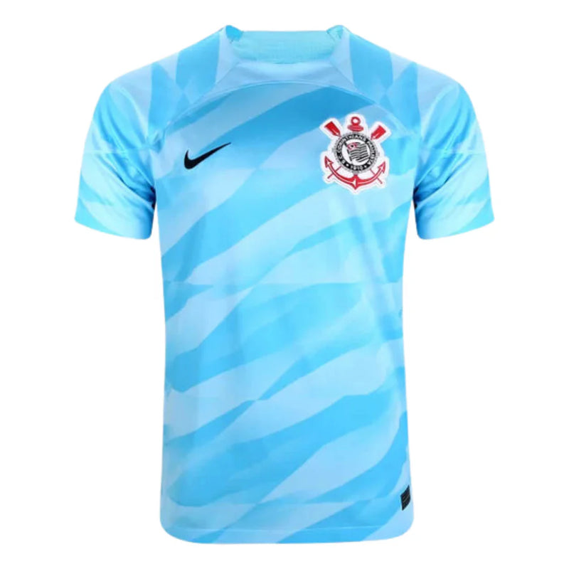 Camisa Goleiro Corinthians Torcedor Masculina - Azul 23/24