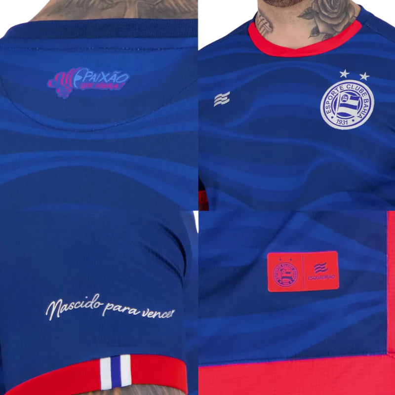 Camisa Esquadrão Feminina Bahia III 2024