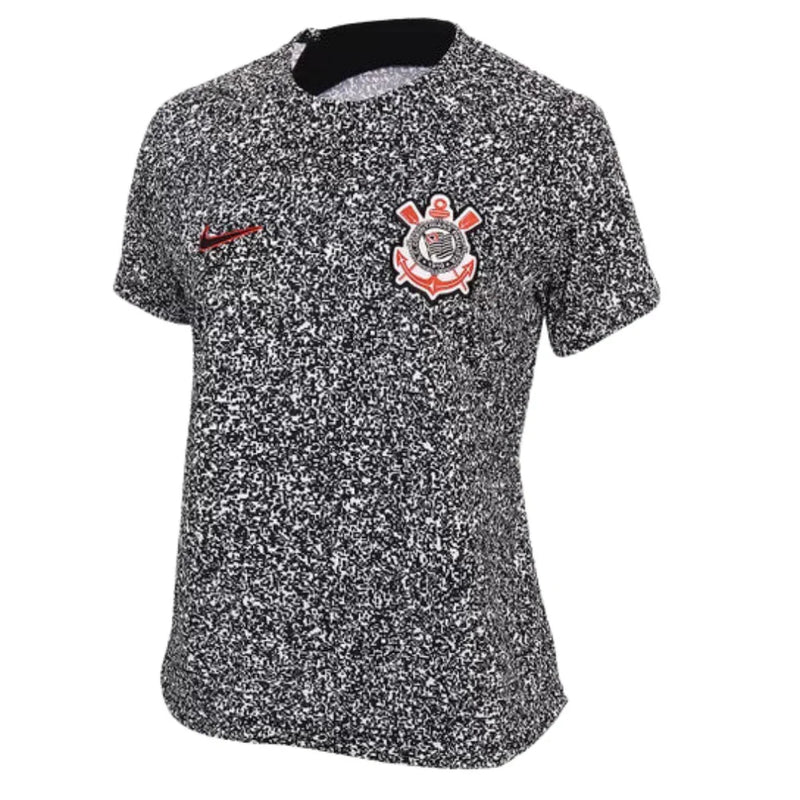 Camiseta Corinthians Pré-Jogo 2024 Pro Feminina