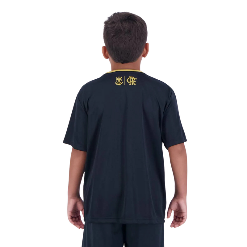 Camisa Flamengo Brook Infantil Preta