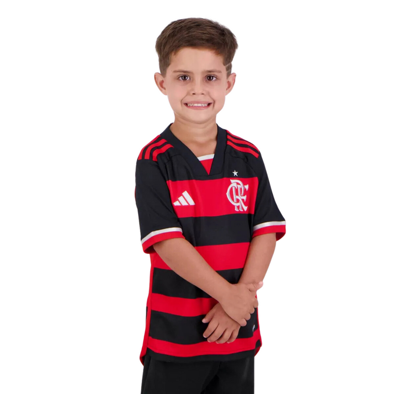 Camisa Flamengo I 2024 Infantil