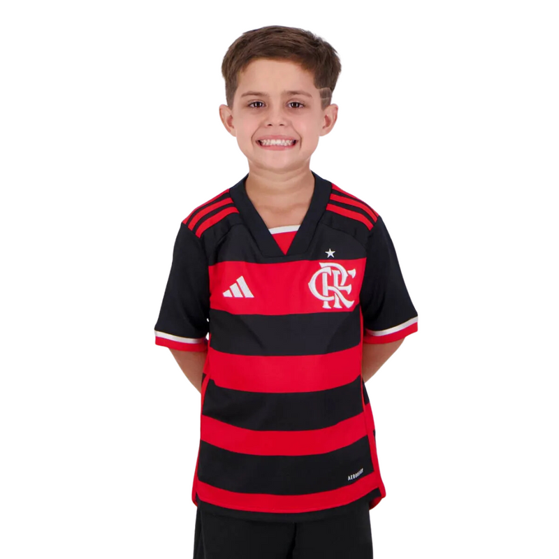 Camisa Flamengo I 2024 Infantil