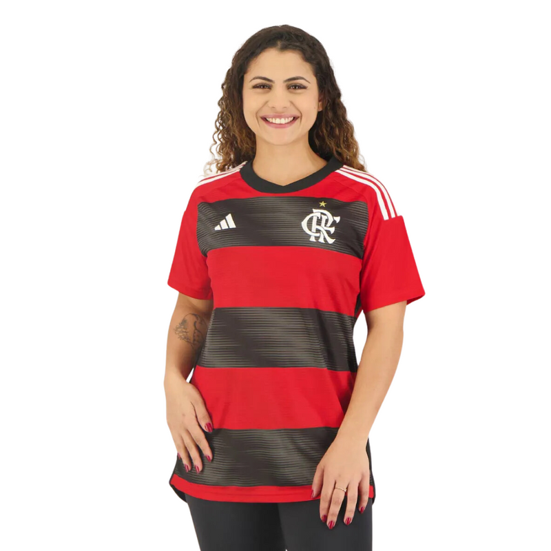 Camisa Flamengo I 2023 Feminina