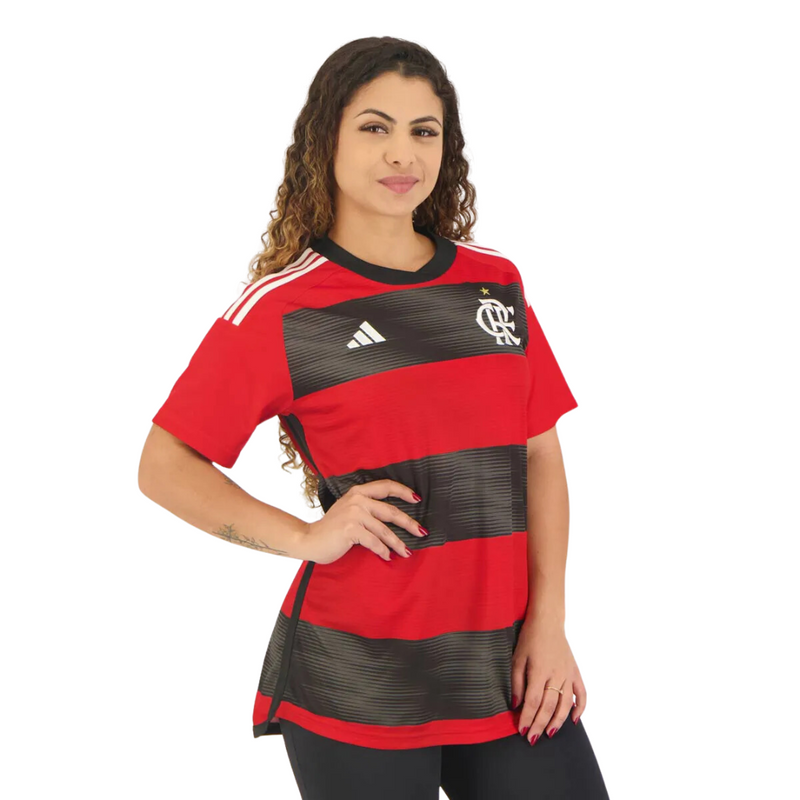 Camisa Flamengo I 2023 Feminina