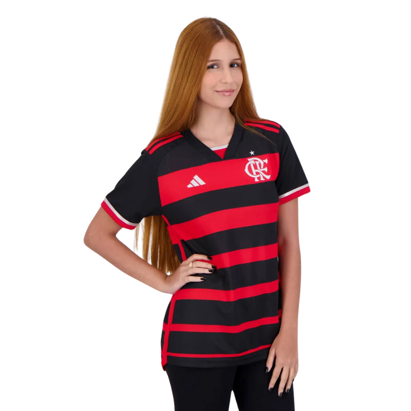 Camisa Flamengo I 2024 Feminina