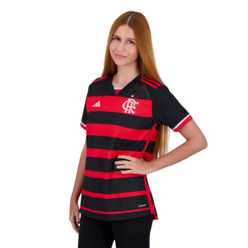 Camisa Flamengo I 2024 Feminina