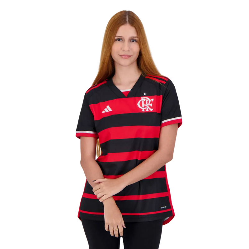 Camisa Flamengo I 2024 Feminina