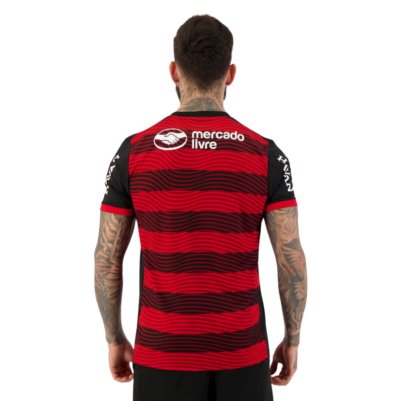 Camisa Flamengo I 2022 Libertadores com Patrocínio