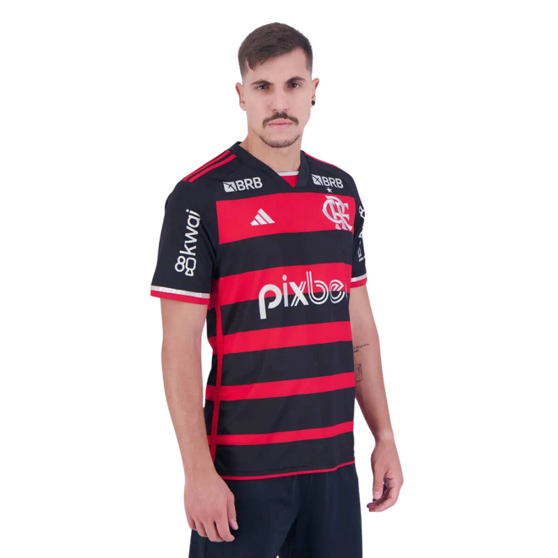 Camisa Flamengo I 2024 Com Patrocínio