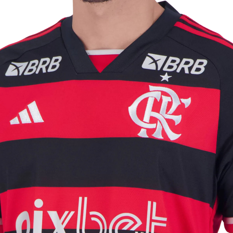 Camisa Flamengo I 2024 Com Patrocínio