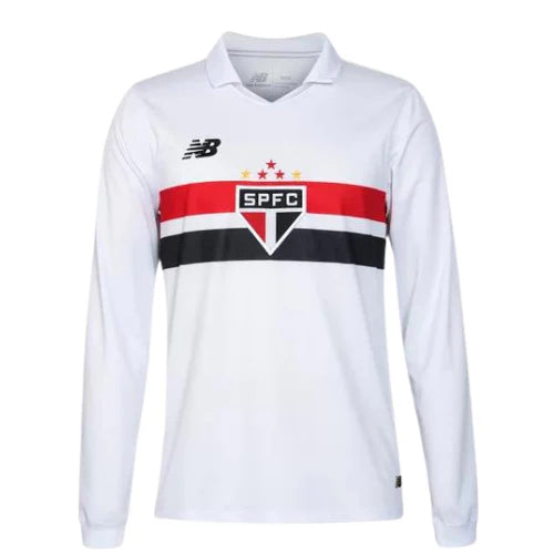 Camisa São Paulo New Balance Manga Longa 24/25 Home