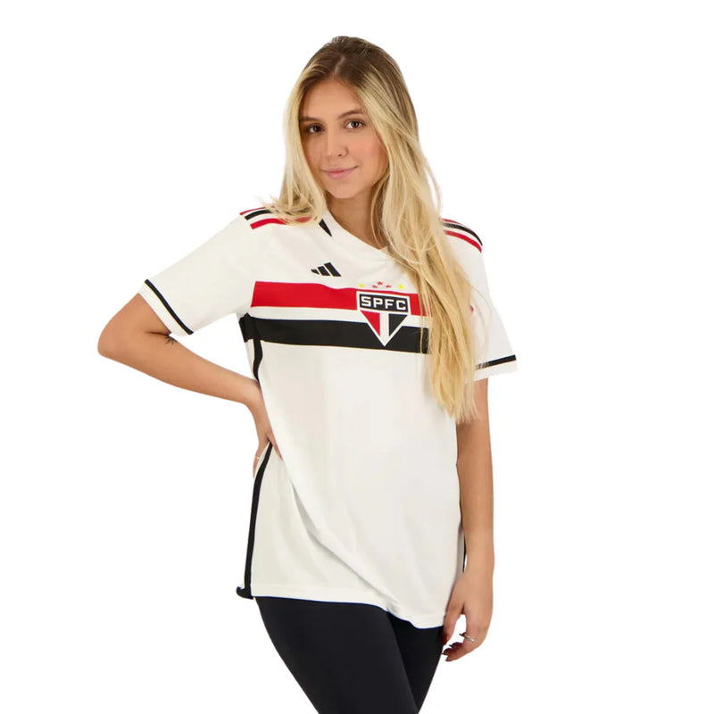 Camisa Adidas São Paulo I 2023 Feminina