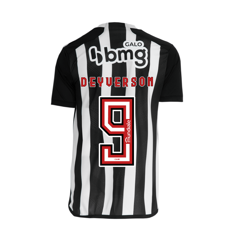 Camisa Masculina adidas Atlético 2024 Jogo 1 - Deyverson Nº 9